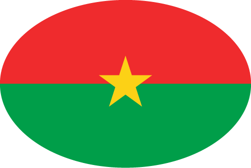 Burkina Faso - Oval
