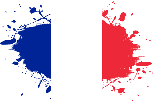 France - Ink Splat