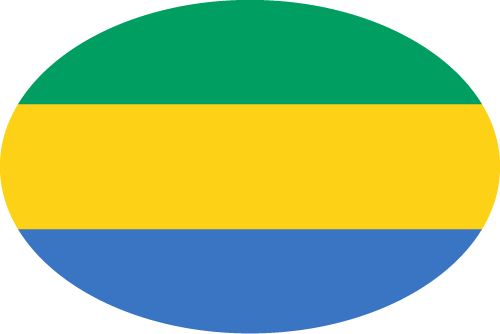 Gabon - Oval