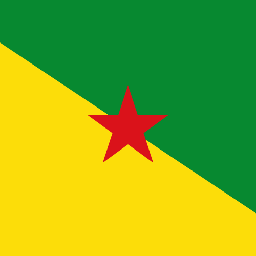 French Guiana - Square