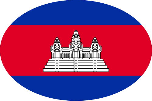 Cambodia - Oval