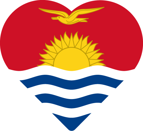 Kiribati - Heart