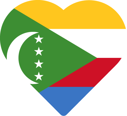 Comoros - Heart