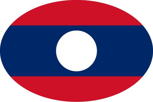 Laos - Oval