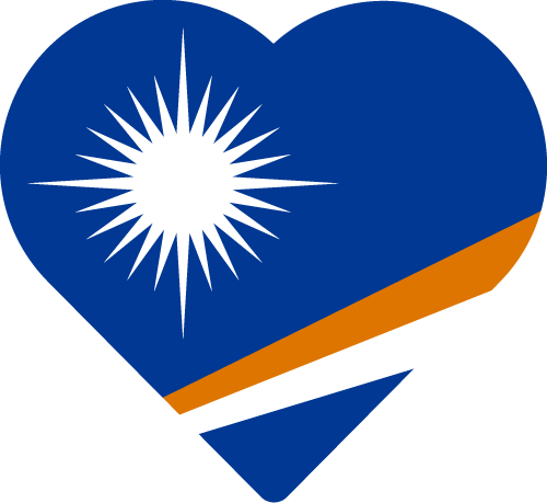Marshall Islands - Heart
