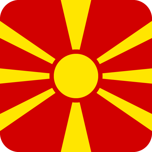 North Macedonia - Button