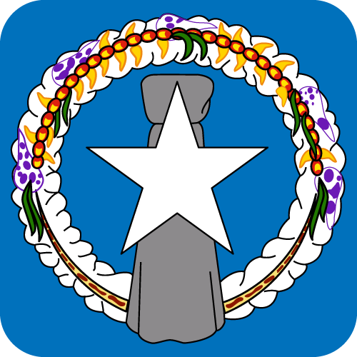 Northern Mariana Islands - Button