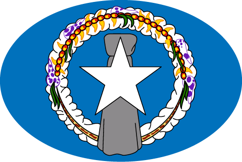 Northern Mariana Islands - Oval