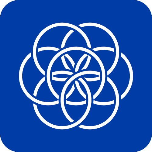 International Flag of Planet Earth - Button