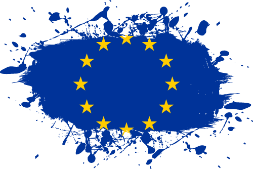 European Union - Ink Splat