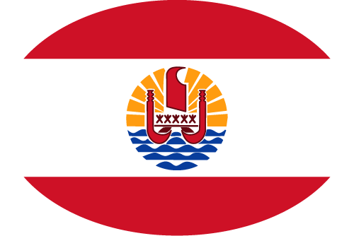 French Polynesia - Oval