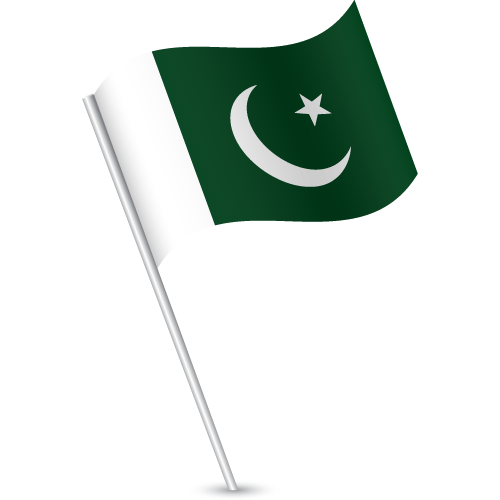 Pakistan - Flagpole