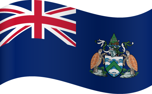 Ascension Island - Waving