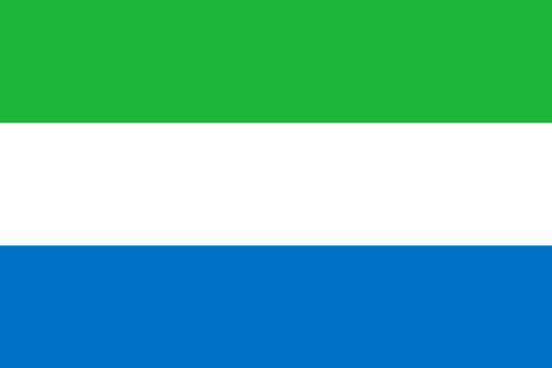 Printable Flags of Sierra Leone | Vector World Flags