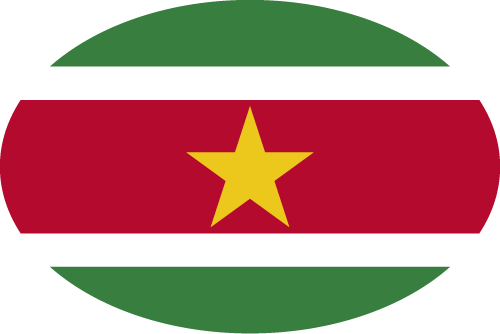 Suriname - Oval