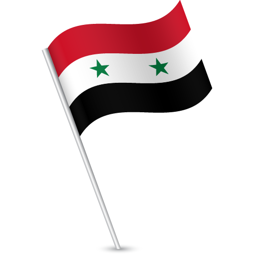 Syria - Flagpole