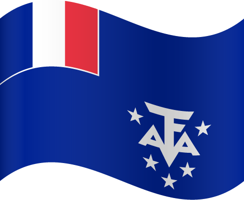 French Southern and Antarctic Lands - Waving
