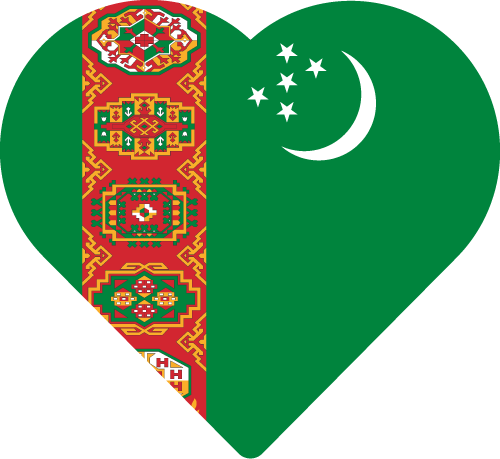 Turkmenistan - Heart