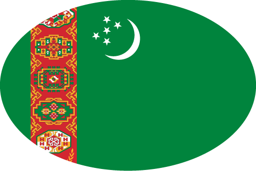 Turkmenistan - Oval