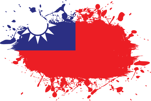 Taiwan - Ink Splat