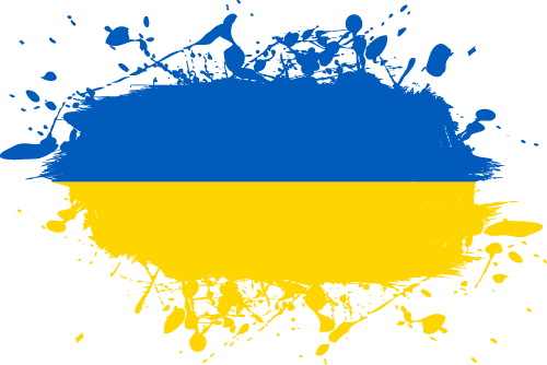 Ukraine - Ink Splat