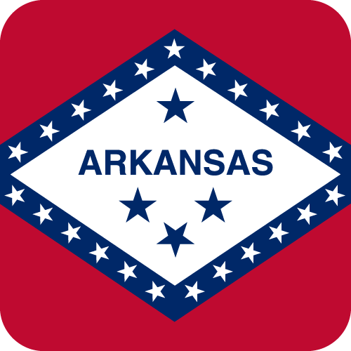 Arkansas - Button