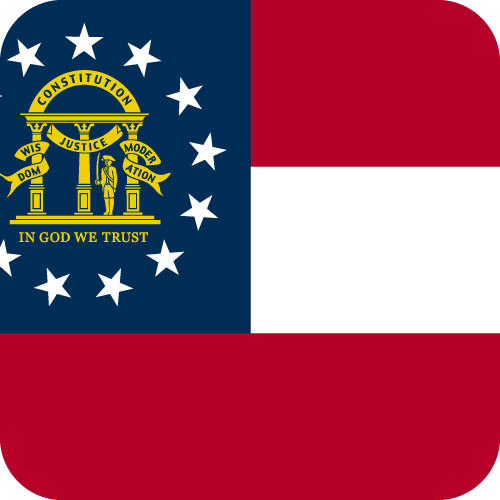 Georgia - Button