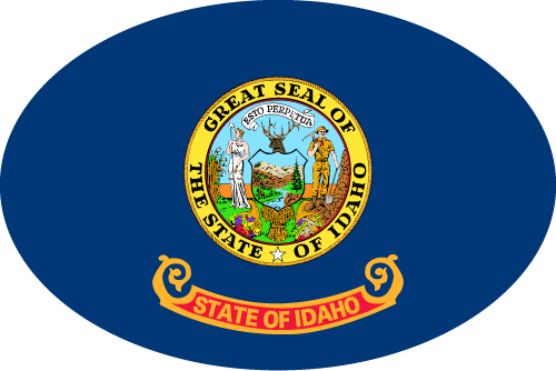 Idaho - Oval