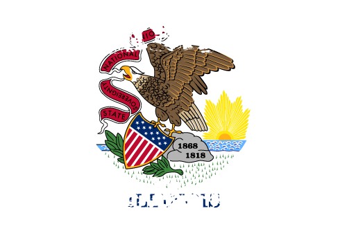 Illinois - Ink Splat