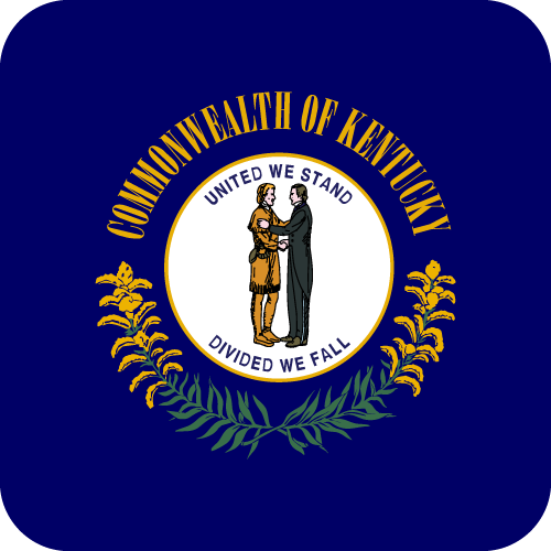 Kentucky - Button