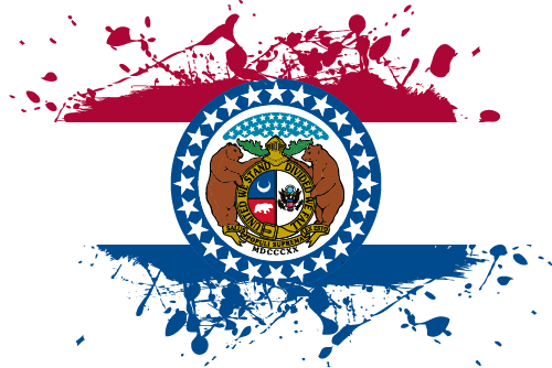 Missouri - Ink Splat