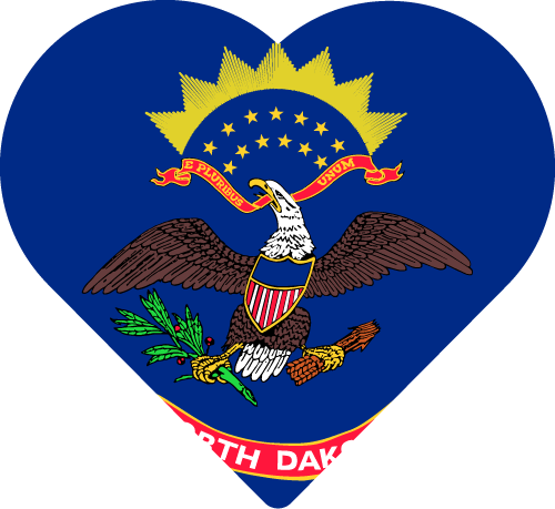 North Dakota - Heart