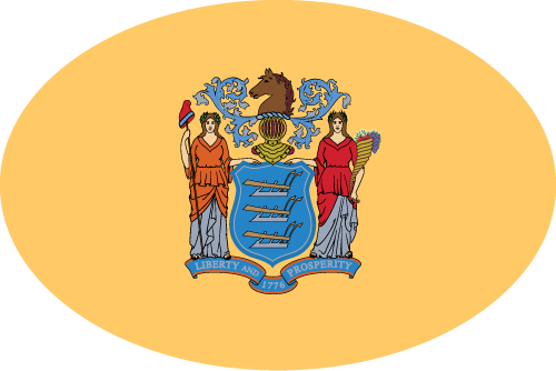 New Jersey - Oval