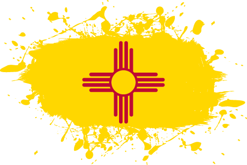 New Mexico - Ink Splat