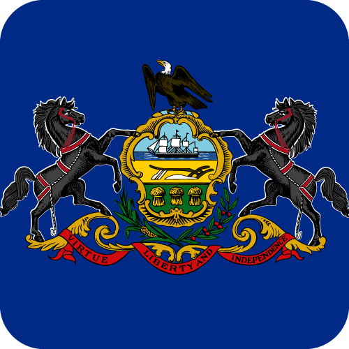 Pennsylvania - Button