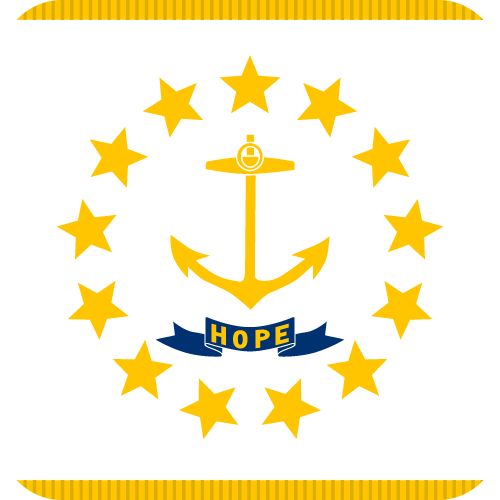 Rhode Island - Button