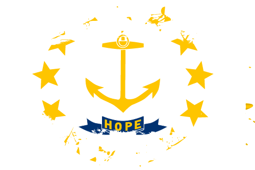 Rhode Island - Ink Splat