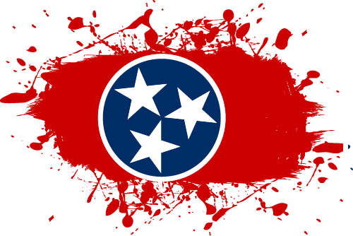 Tennessee - Ink Splat