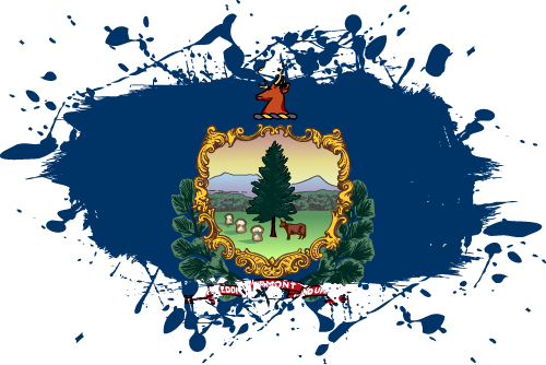 Vermont - Ink Splat