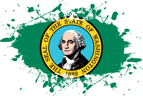 Washington - Ink Splat