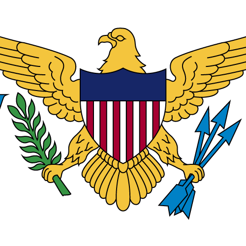 US Virgin Islands - Button