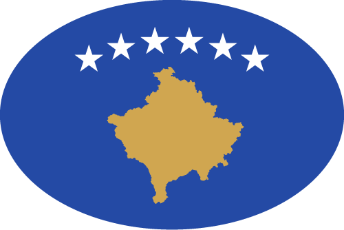 Kosovo - Oval